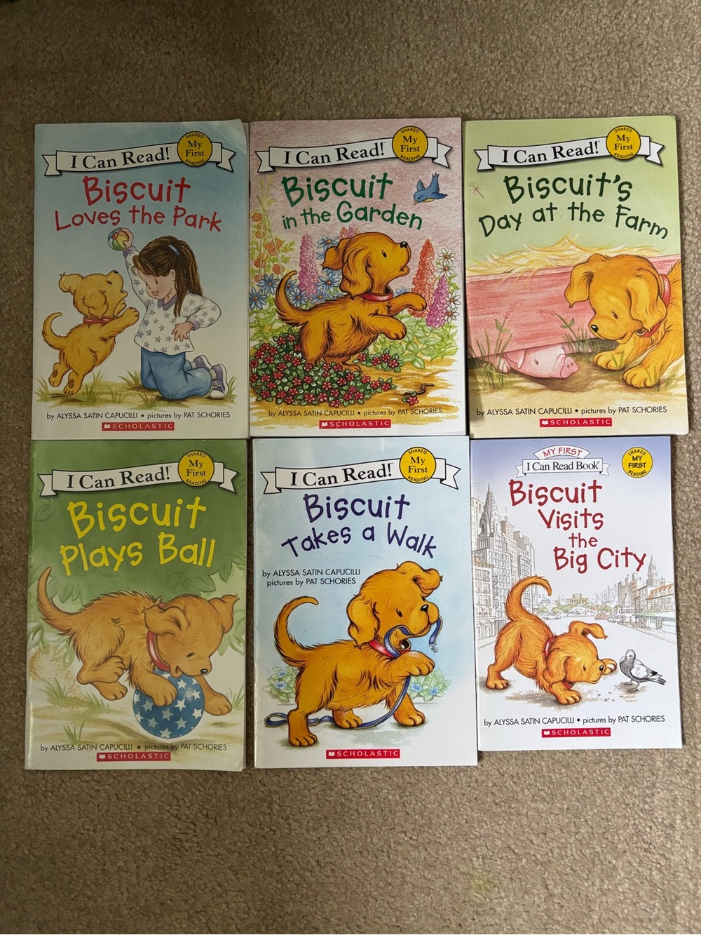 Biscuit I Can Read book set of 6